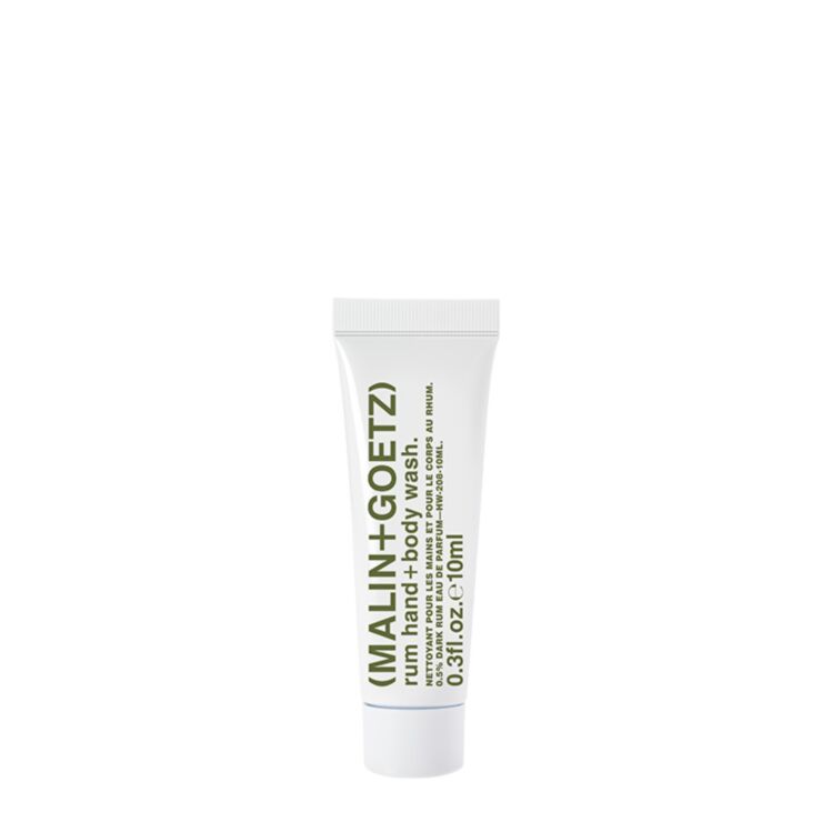 rum hand+body wash. sample