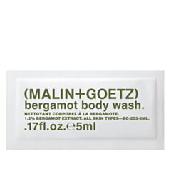 bergamot body wash sample